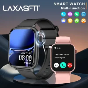 LAXASFIT 2025 New Waterproof Smart Watch