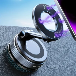 Vacuum Magnetic Suction Cup Phone Mount