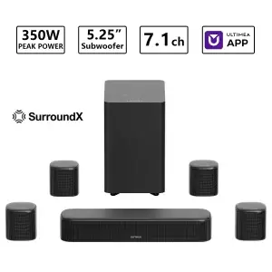 ULTIMEA 350W 7.1ch Virtual Surround Soundbar