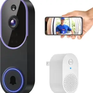 Smart Wireless Video Doorbell Camera
