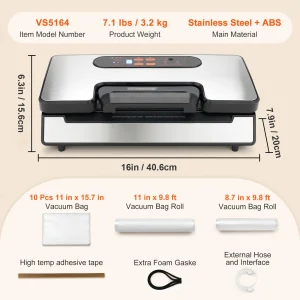 SucceBuy 90Kpa Vacuum Food Sealer