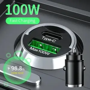 100W PD USB Car Charger
