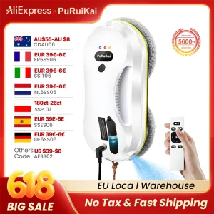 Window Automatic Spray Cleaning Robot