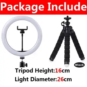 10" LED Selfie Ring Photography Lamp