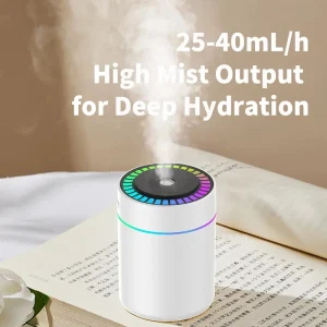 Mini Air Humidifier USB Electric Aroma Diffuser - Thumbnail Image 5