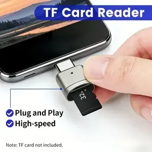 USB C TF Card Reader for Android Phone - Thumbnail Image 4