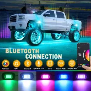 RGB LED Rock Lights Pods - Thumbnail Image 4