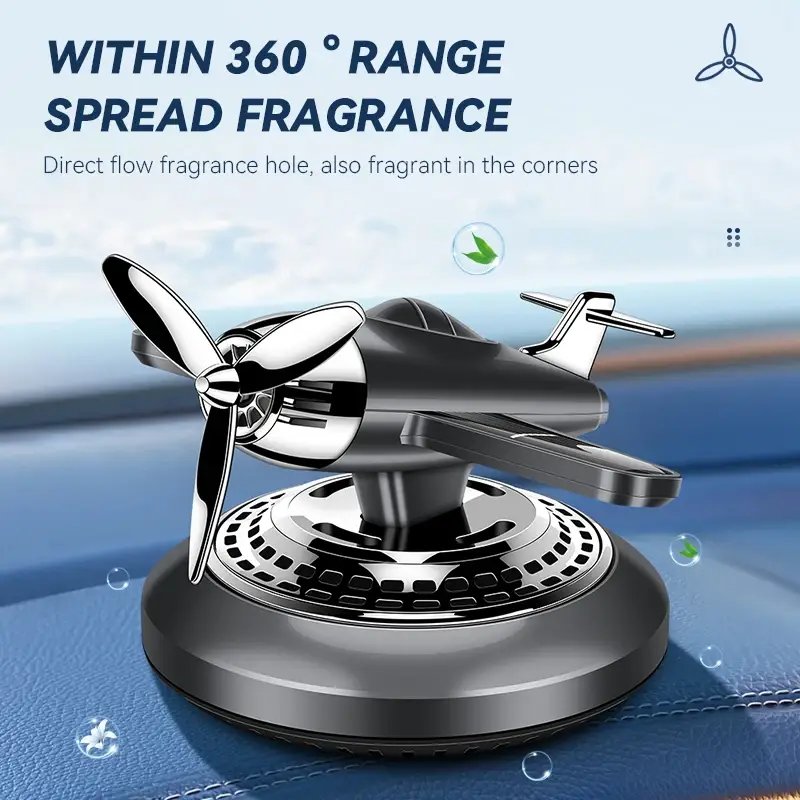 Solar powered rotating fighter car air freshener - Image 5