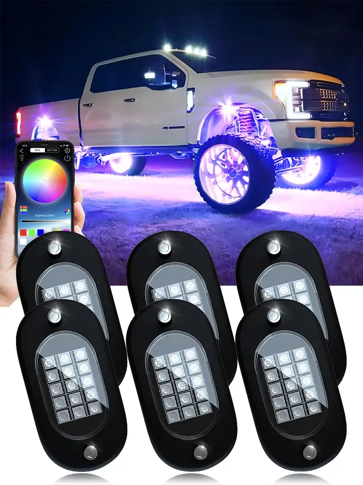 RGB LED Rock Lights Pods - Image 9