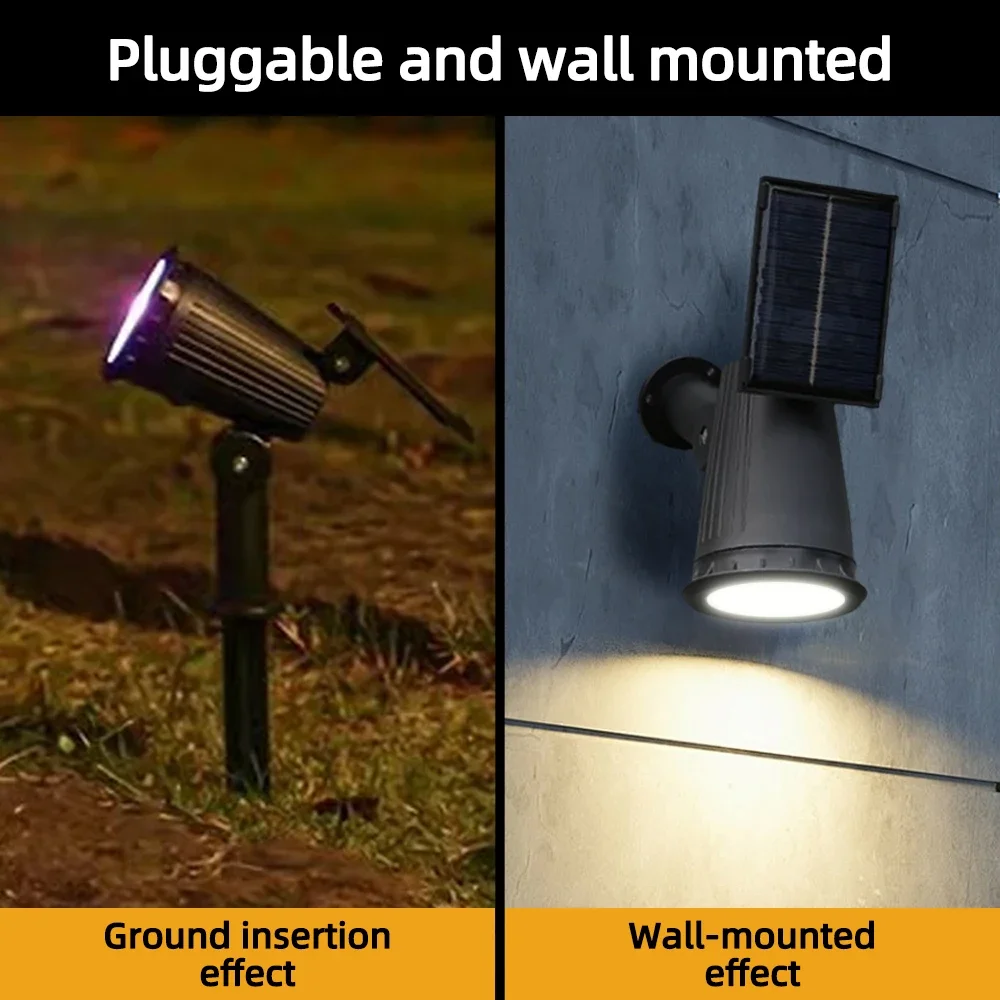 9 LED Solar Spot Landscape Lights - Image 6