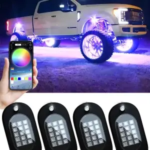 RGB LED Rock Lights Pods - Thumbnail Image 10