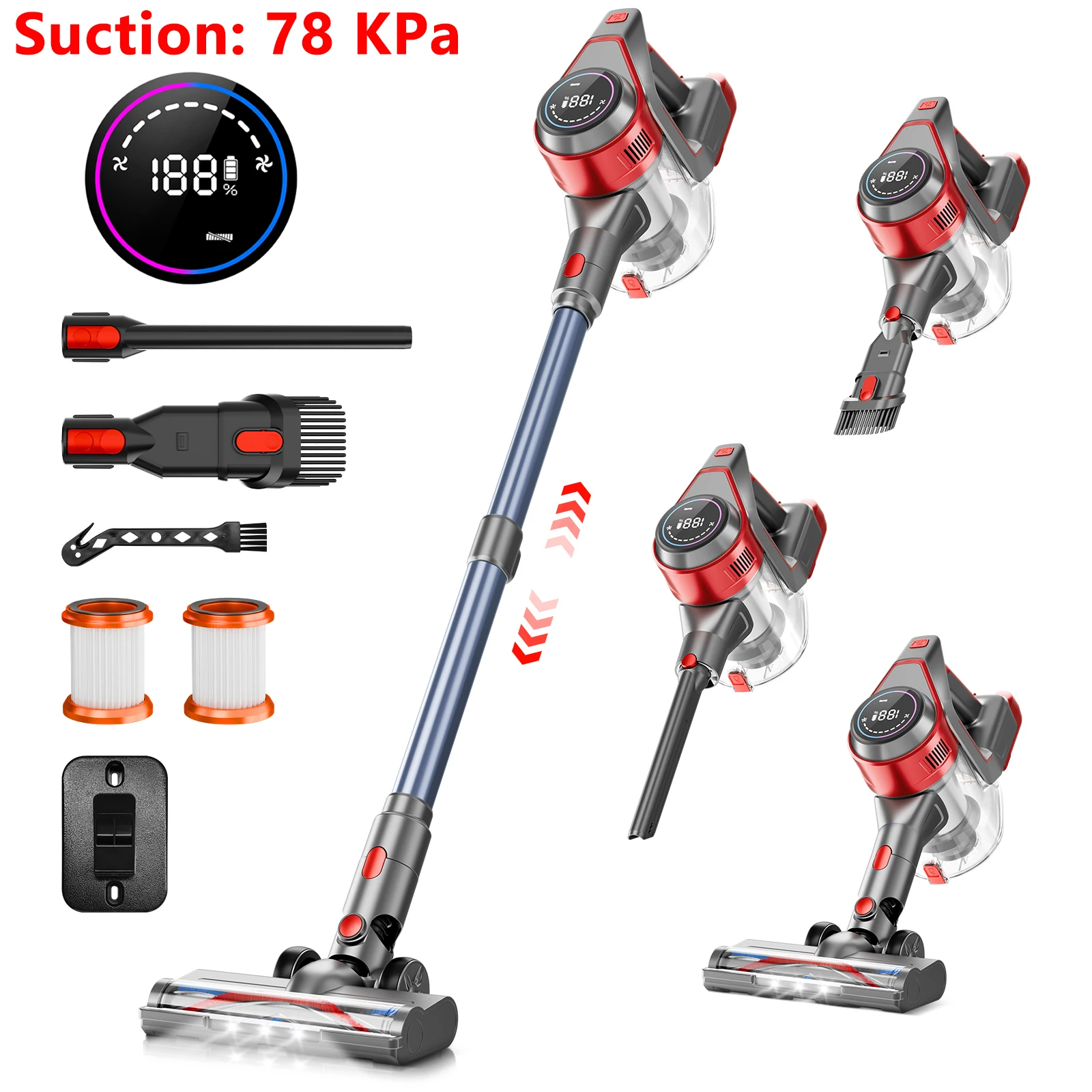 Honki 78KPA Cordless Vacuum Cleaner - Image 10