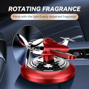 Solar powered rotating fighter car air freshener - Thumbnail Image 4