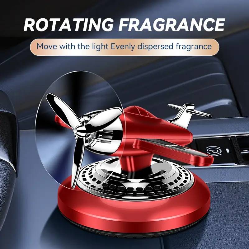 Solar powered rotating fighter car air freshener - Image 4