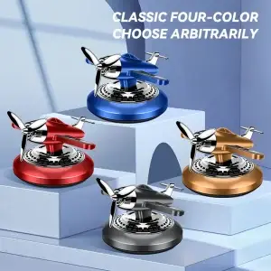 Solar powered rotating fighter car air freshener - Thumbnail Image 6