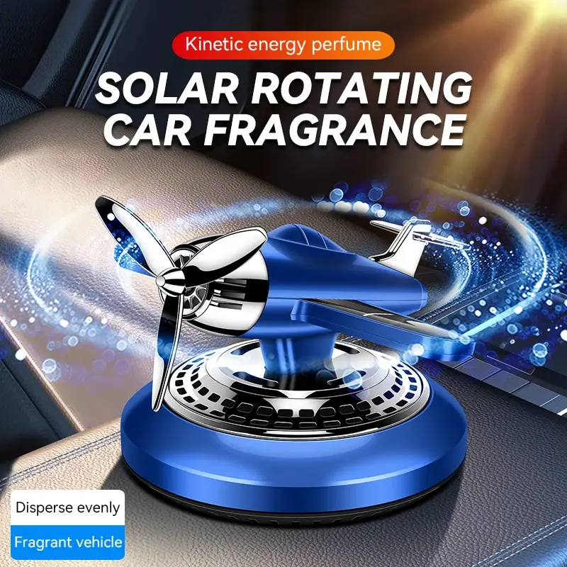 Solar powered rotating fighter car air freshener - Image 2