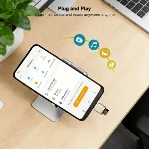 USB C TF Card Reader for Android Phone - Thumbnail Image 6