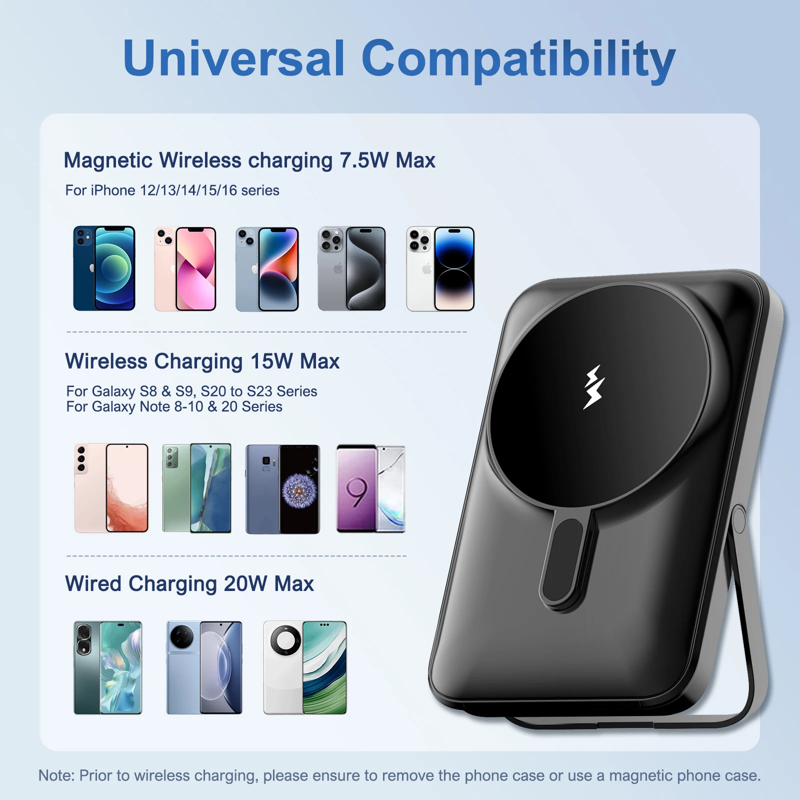 Magnetic Power Bank Wireless 20W Fast Charger - Image 3