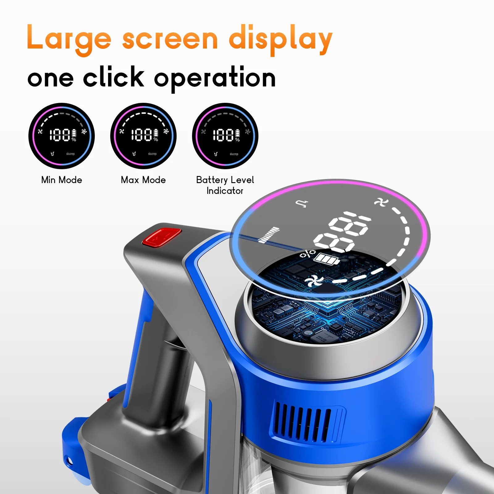 Honki 78KPA Cordless Vacuum Cleaner - Image 4