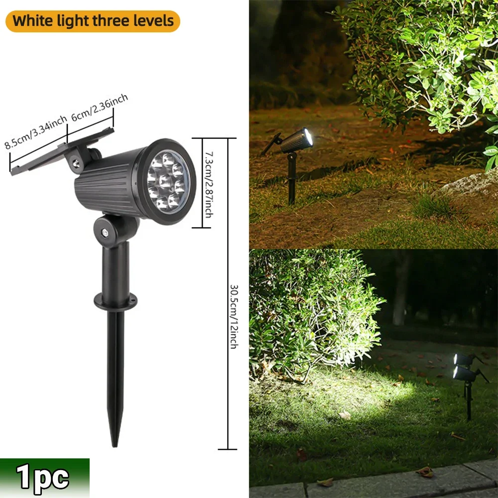9 LED Solar Spot Landscape Lights - Image 11