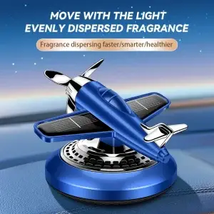 Solar powered rotating fighter car air freshener - Thumbnail Image 3