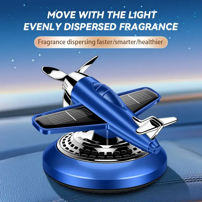 Solar powered rotating fighter car air freshener - Image 3